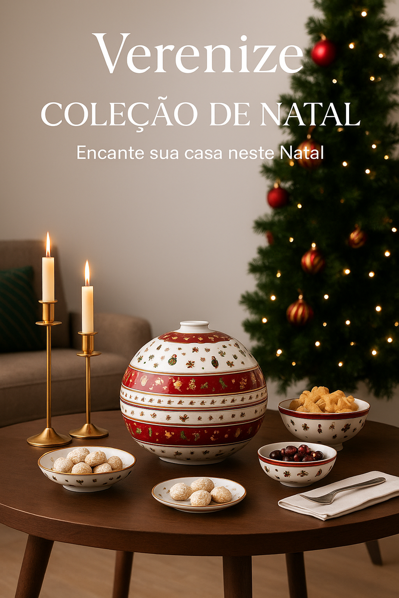 Conjunto de Jantar para 2 Pessoas - La Boule 7 Peças + Árvore de natal de Brinde! 🎄